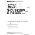PIONEER S-DV252SW/XJC/NC Service Manual