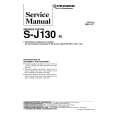 PIONEER SJ130 XE Service Manual