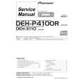 PIONEER DEH-P4100R/X1B/EW Service Manual