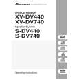 PIONEER XV-DV440/KCXJ Owners Manual