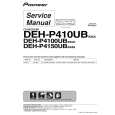 PIONEER DEH-P4150UB/XS/ES Service Manual