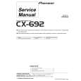 PIONEER CX-692 Service Manual