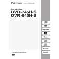 PIONEER DVR-645H-S/WPWXV Owners Manual