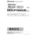 PIONEER DEH-P7900UB/XN/EW5 Service Manual