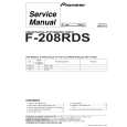 PIONEER F-208RDS/HYXK/GR Service Manual