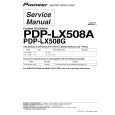 PIONEER PDP-LX508G/LFT Service Manual