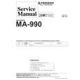 PIONEER MA990 Service Manual