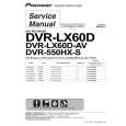 PIONEER DVR-550HX-S/WYXK5 Service Manual