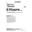 PIONEER SP250FR XE/FR Service Manual