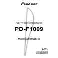 PIONEER PD-F1009/KU/CA Owners Manual