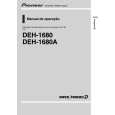 PIONEER DEH-1680A/XF/BR Owners Manual