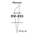 PIONEER DV-333/KUXQ Owners Manual