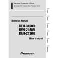 PIONEER DEH-3400R/X1B/EW Owners Manual