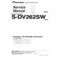 PIONEER S-DV262SWXCN5 Service Manual