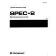 PIONEER SPEC-2 Owners Manual