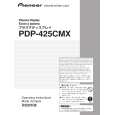 PIONEER PDP-425CMX/LUC5 Owners Manual