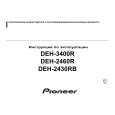 PIONEER DEH-2430RB Owners Manual