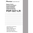 PIONEER PDP-S27-LR/XIN1/E Owners Manual