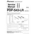 PIONEER PDP-S43-LR/XZC/WL5 Service Manual