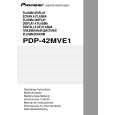 PIONEER PDP-42MVE1/TXGB Owners Manual