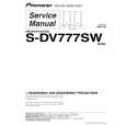 PIONEER S-DV777SW/XCN5 Service Manual