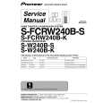PIONEER SFCRW240BK.. Service Manual