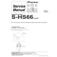 PIONEER S-HS66/XCN/E Service Manual