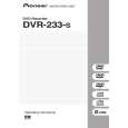 PIONEER DVR-233-S/LF Owners Manual