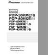 PIONEER PDP-50MXE10/YVXK5 Owners Manual