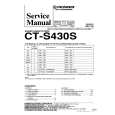 PIONEER CT-S430S Service Manual