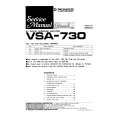 PIONEER VSA730 Service Manual