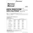 PIONEER KEH-P6010RB-3 Service Manual