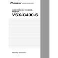 PIONEER VSX-C400-S/SDBXU Owners Manual