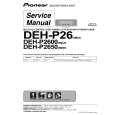 PIONEER DEH-P2600 Service Manual