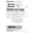 PIONEER DVDR7783 Service Manual