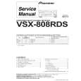 PIONEER VSX-808RDS/HVXJI Service Manual