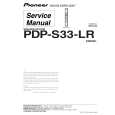 PIONEER PDP-S33-LR/XIN1/UC Service Manual