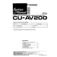 PIONEER CU-AV200 Service Manual