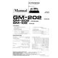 PIONEER GM102 Owners Manual