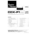 PIONEER CDX-P1 Service Manual