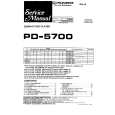 PIONEER PD5700 Service Manual