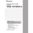 PIONEER VSX-1018AH-K/KUXJ Owners Manual