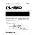 PIONEER PL-550 Owners Manual