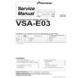 PIONEER VSA-E03/HVXJI Service Manual