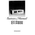 PIONEER CT-F605 Service Manual