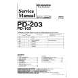 PIONEER PD-203 Service Manual