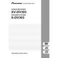 PIONEER XV-DV303/MYXJN Owners Manual