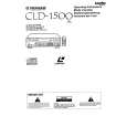 PIONEER CLD-1500 Owners Manual