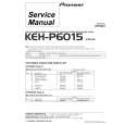 PIONEER KEH-P6015-3 Service Manual