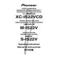 PIONEER IS-22VCD/DLXJ/NC Owners Manual